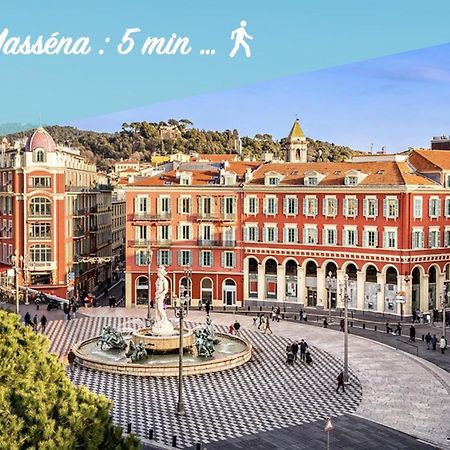 New ! Superbe Studio Vieux Nice - Climatise ภายนอก รูปภาพ