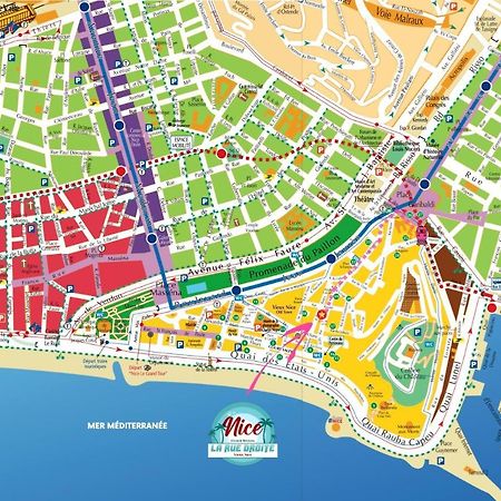 New ! Superbe Studio Vieux Nice - Climatise ภายนอก รูปภาพ