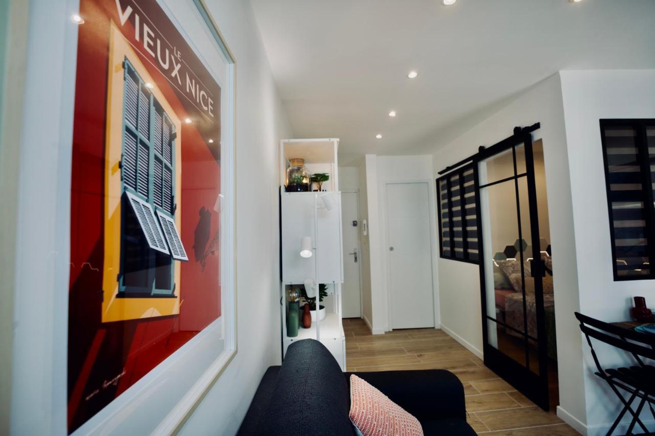 New ! Superbe Studio Vieux Nice - Climatise ภายนอก รูปภาพ