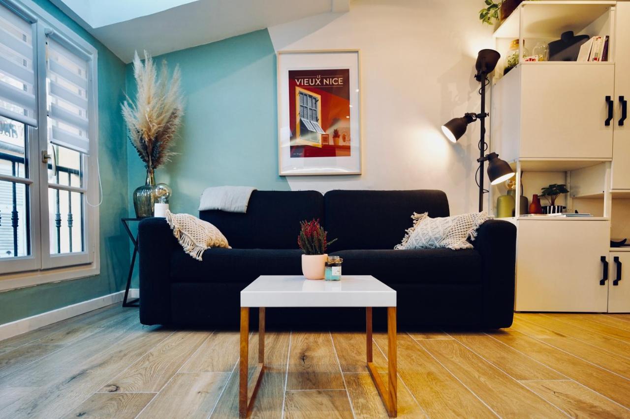 New ! Superbe Studio Vieux Nice - Climatise ภายนอก รูปภาพ