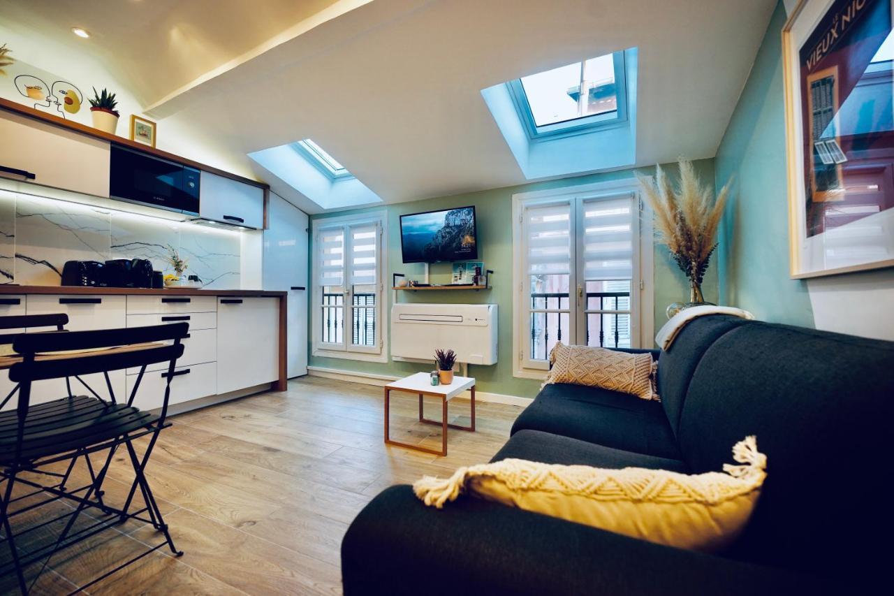 New ! Superbe Studio Vieux Nice - Climatise ภายนอก รูปภาพ