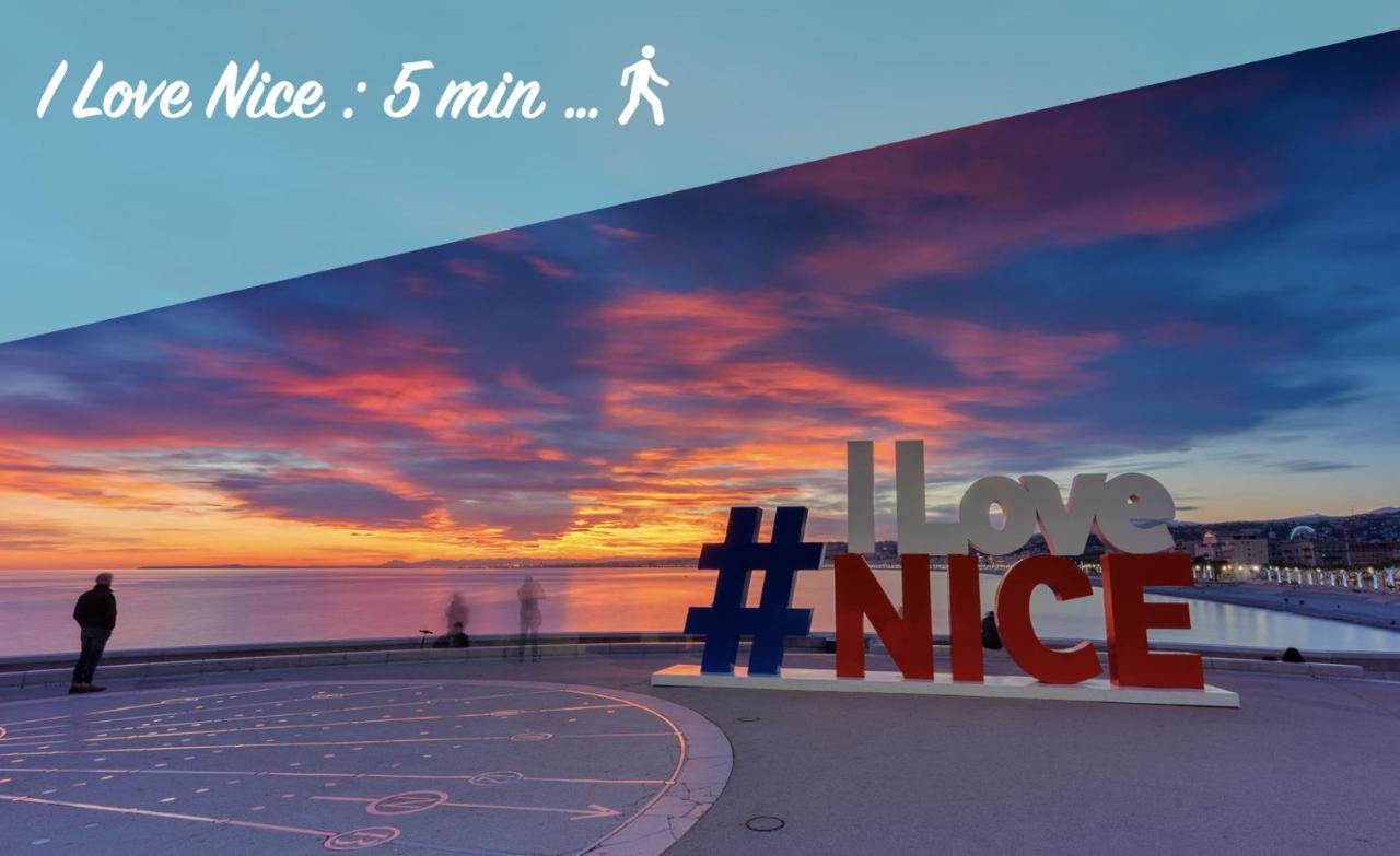 New ! Superbe Studio Vieux Nice - Climatise ภายนอก รูปภาพ