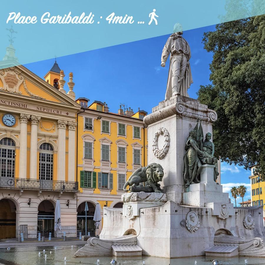 New ! Superbe Studio Vieux Nice - Climatise ภายนอก รูปภาพ