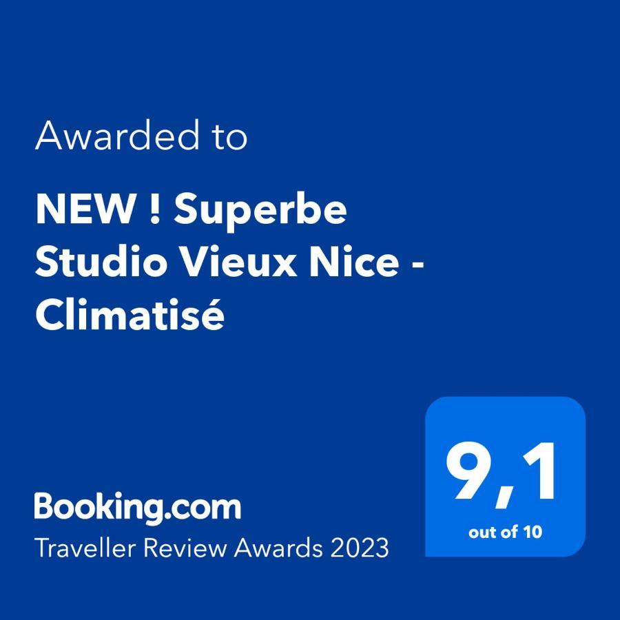 New ! Superbe Studio Vieux Nice - Climatise ภายนอก รูปภาพ